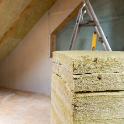 Isolation laine de roche