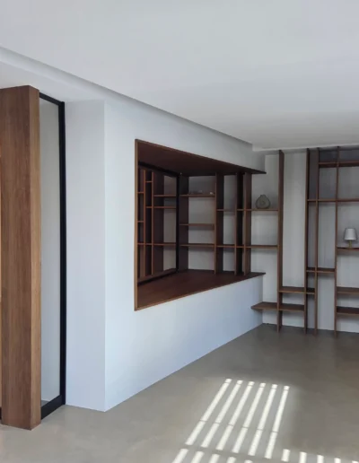 Rénovation d'un séjour à Echenevex Photo après côté